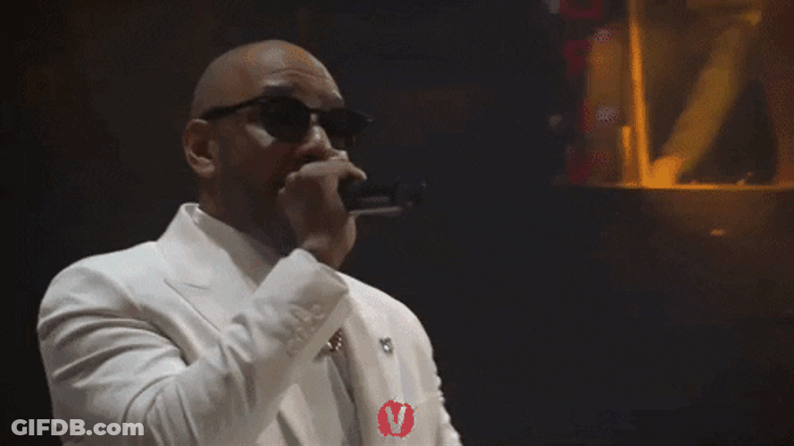 Timbaland On Stage With Swizz Beats GIF