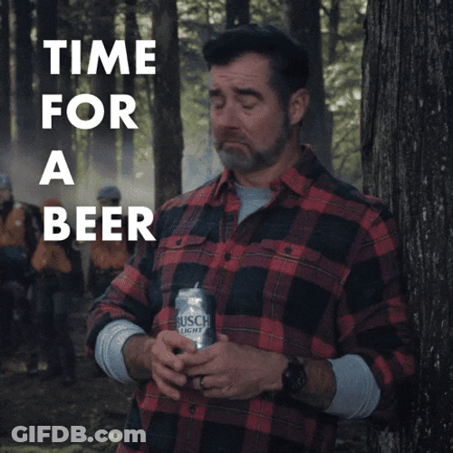 Time For A Busch Beer GIF