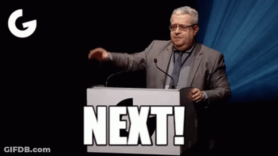 Time For The Next One GIF