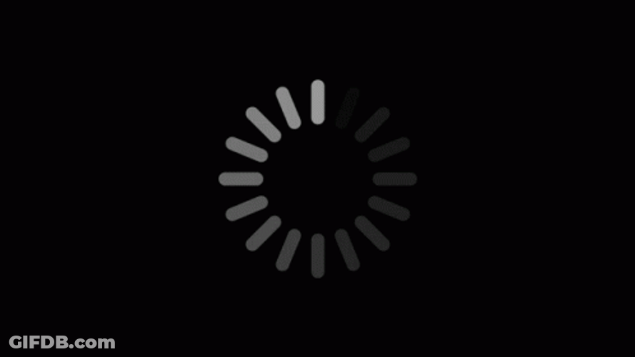 Time Is A Flat Circle Loading GIF