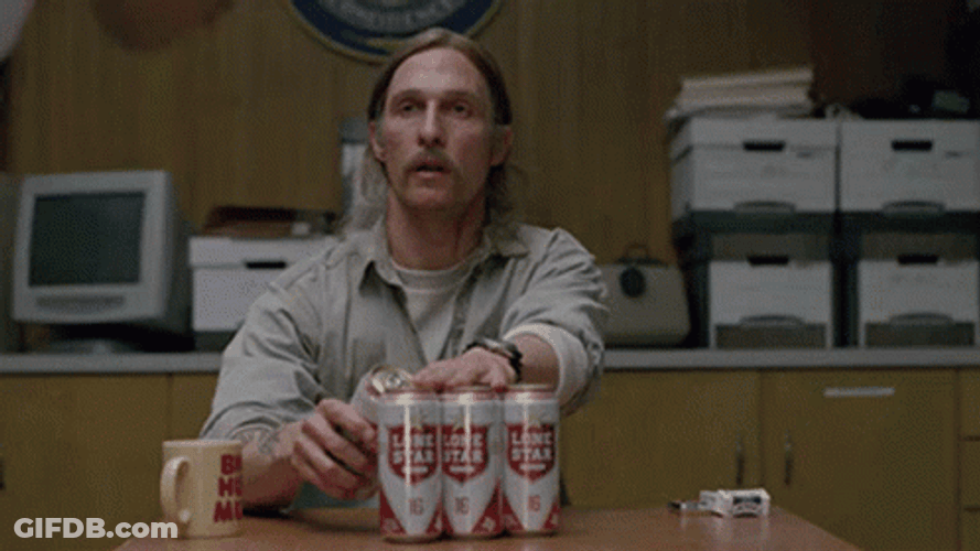 Time Is A Flat Circle Matthew McConaughey GIF