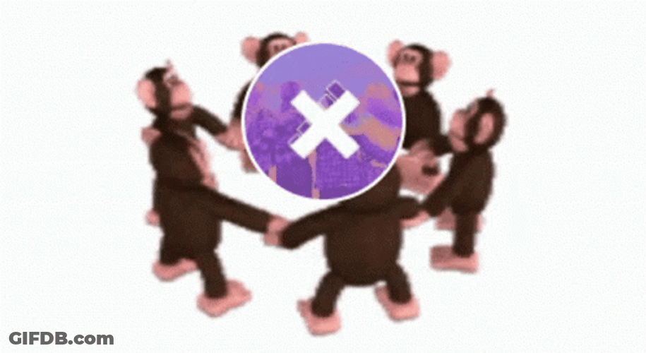 Time Is A Flat Circle Monkey Spinning GIF