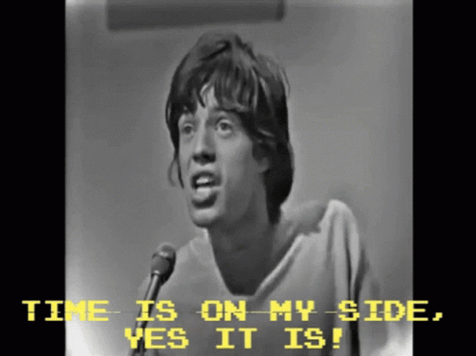 Time Is On My Side Mick Jagger GIF
