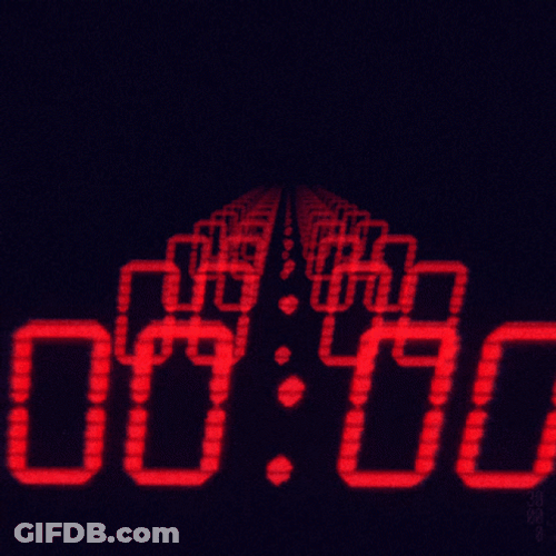 Time Is Running Out Zero Minutes GIF