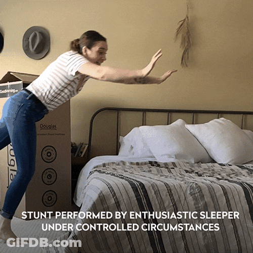 Time To Jump In The Bed GIF