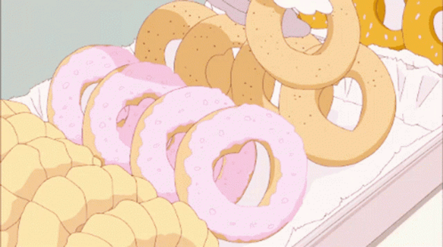 Time To Make The Donuts Anime Edition GIF