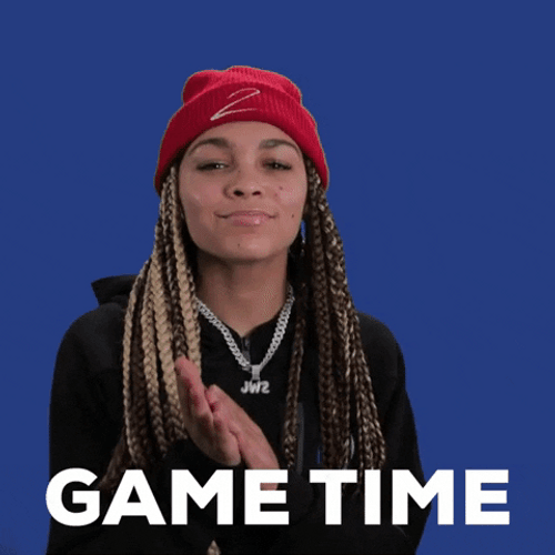Time To Play The Game Hand Rubbing GIF