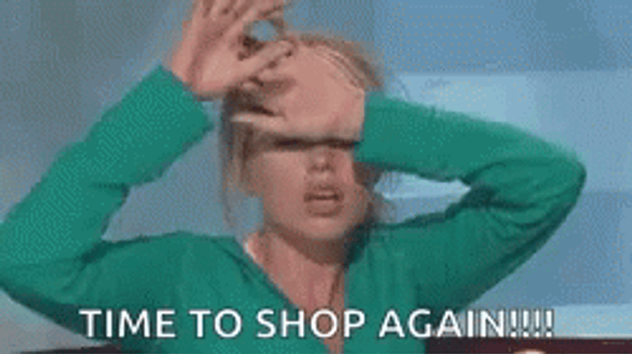 Time To Shopping Spree GIF