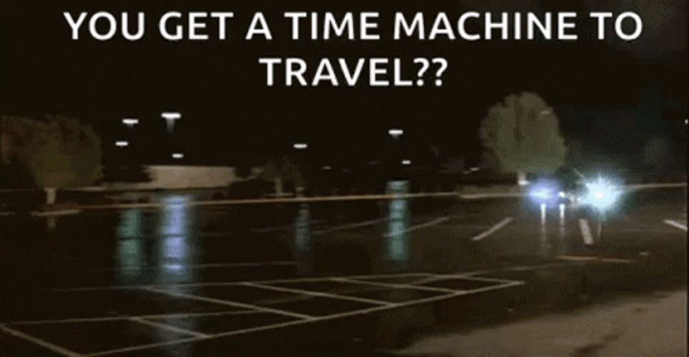 Time Travel Back To The Future Disappearance GIF