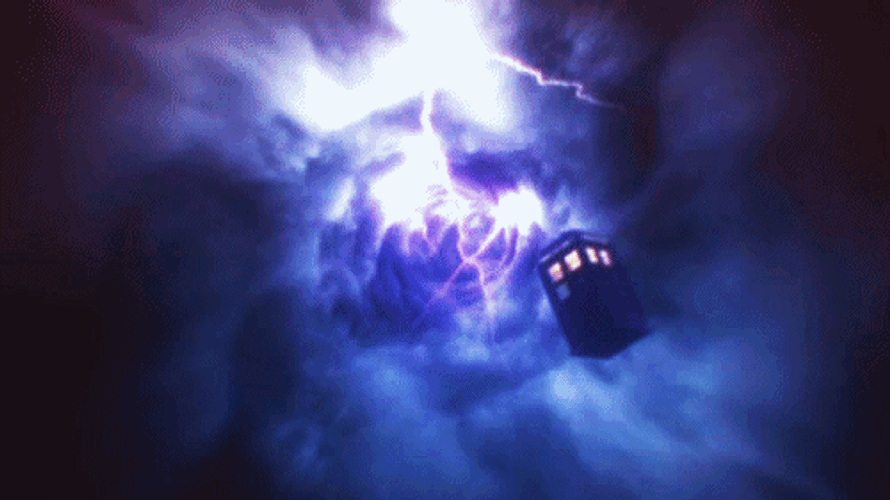 Time Travel Doctor Who TARDIS Vortex GIF