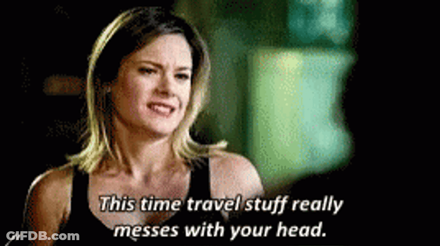 Time Travel Jessica Logan Timeless GIF