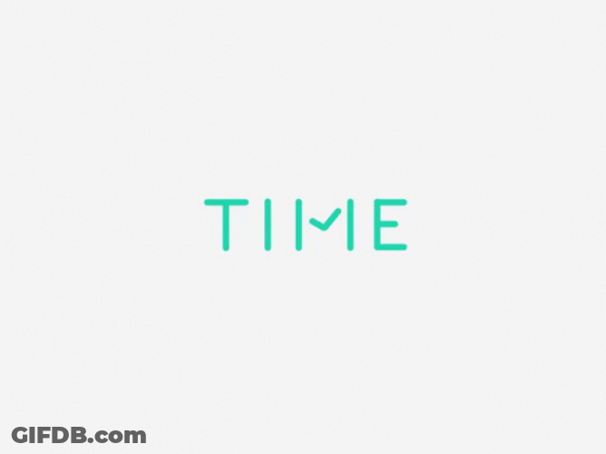 Time Turning Into Ticking Clock GIF