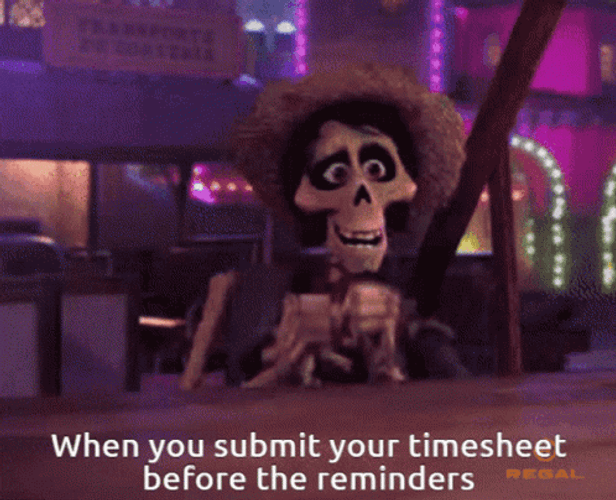 Timecard Submitted Before The Deadline GIF