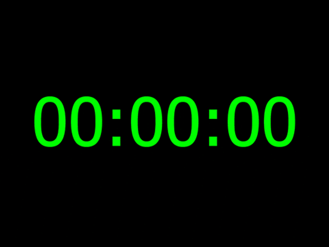 Timer From 1-33 GIF
