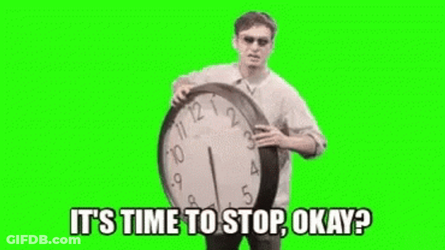Times Up Angry Man GIF