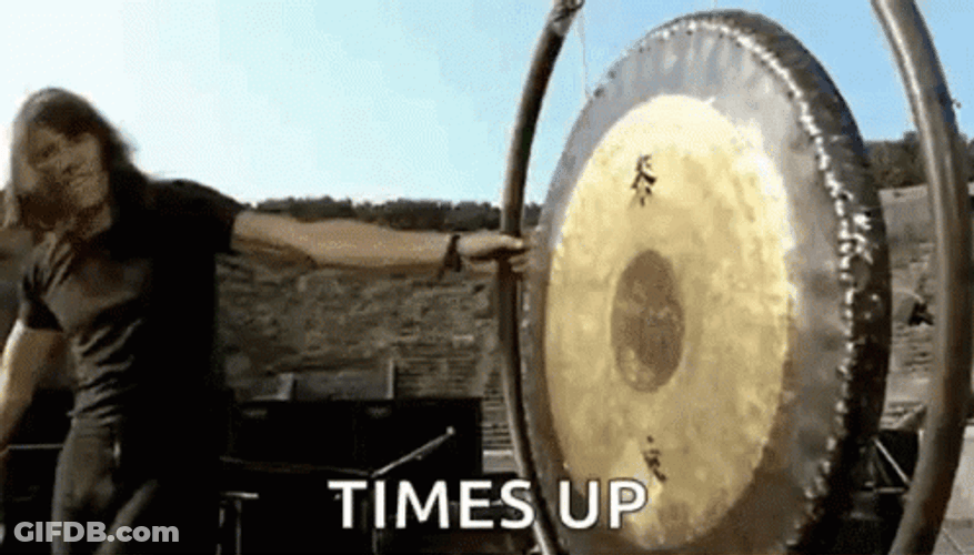 Times Up Gong Bang GIF