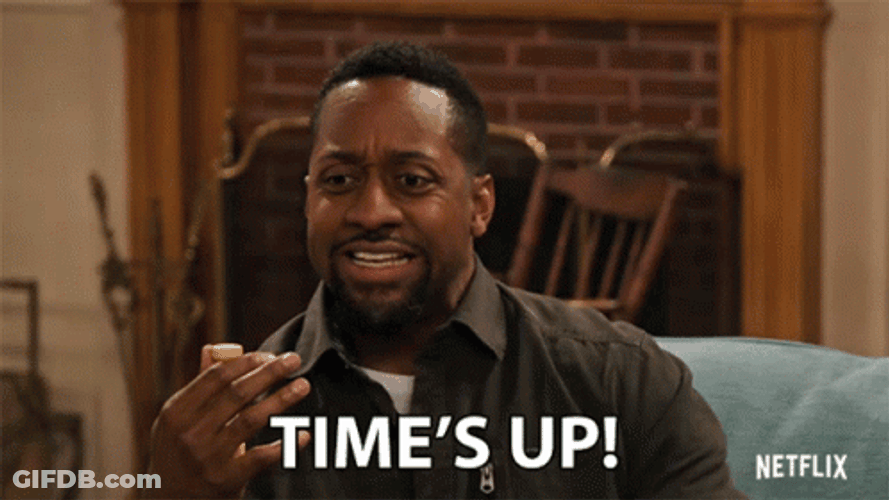 Times Up Jaleel White GIF