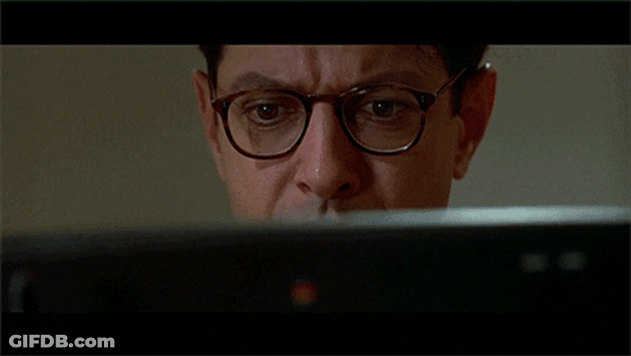 Times Up Jeff Goldblum GIF