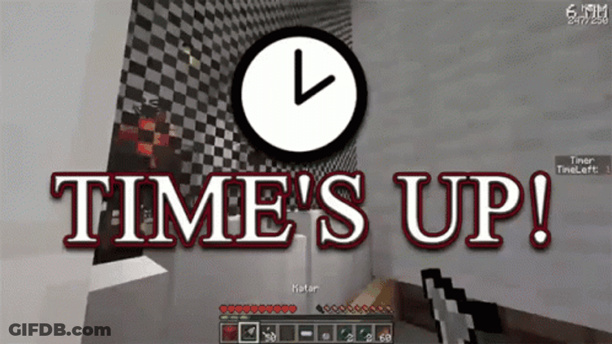 Times Up Roblox GIF