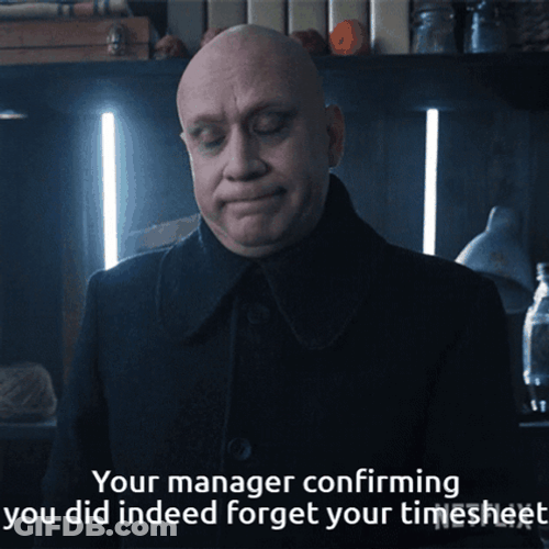Timesheet Fred Armisen Nodding GIF