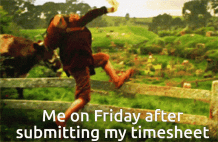 Timesheet Frodo The Hobbit Running GIF