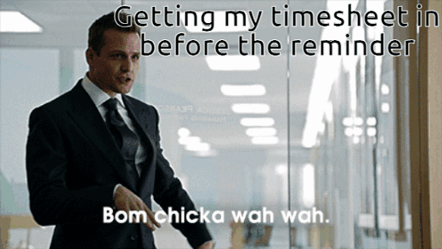 Timesheet Harvey Specter Suits Guitar Pretend Playing GIF