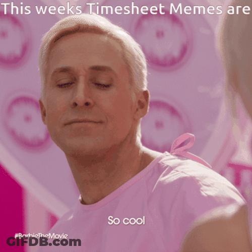Timesheet Ken Ryan Gosling Raised Brows GIF