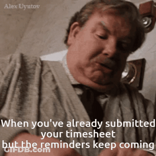 Timesheet Ripping Richard Griffiths Harry Potter GIF