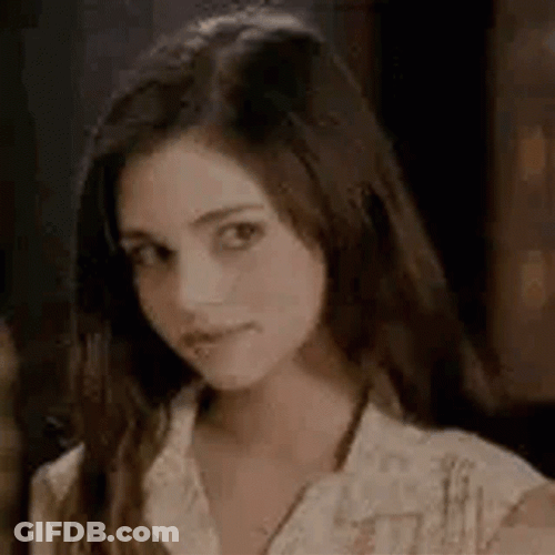 Timid India Eisley Shy Smile GIF