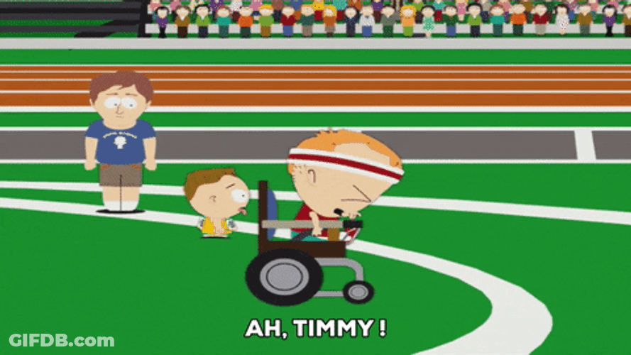 Timmah Timmy Burch Competing In Olympics Game GIF