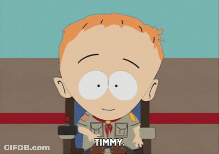 Timmah Timmy Burch In Boy Scout Uniform GIF