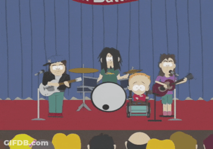 Timmah Timmy Burch Performing In A Band GIF