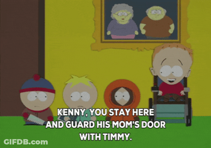 Timmah Timmy Burch With Stan Kenny Butters GIF