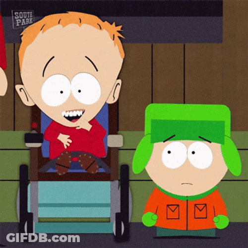 Timmy And Kyle Broflovski South Park GIF