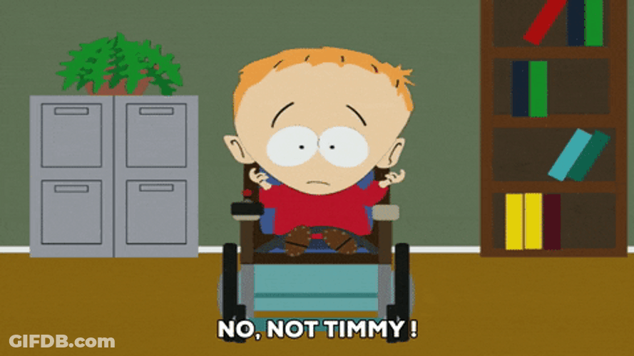 Timmy Burch Saying No Not Timmah GIF