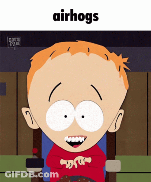 Timmy South Park Airhogs GIF