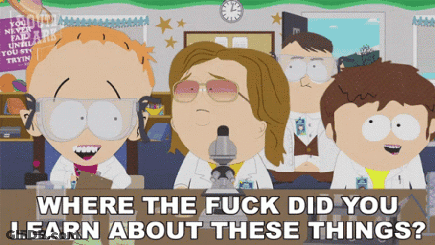 Timmy South Park Where Did You Learn These GIF