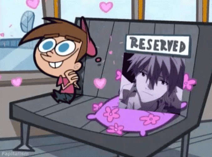 Timmy Turner Crush Kaworu Nagisa GIF