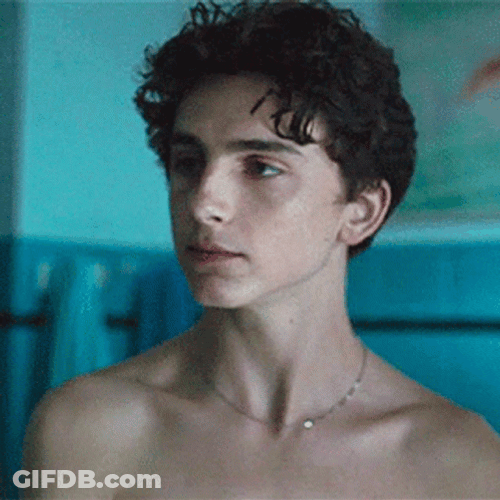 Timothée Chalamet Face GIF