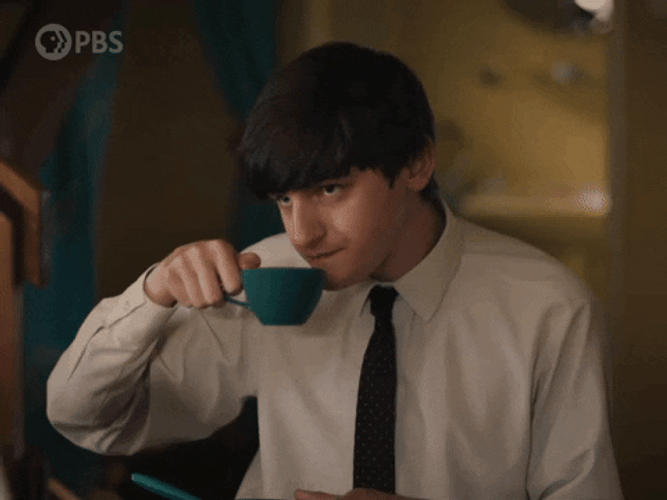 Timothy Mcveigh Sipping Tea GIF