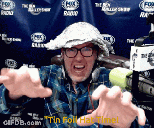 Tin Hat Ben Maller GIF