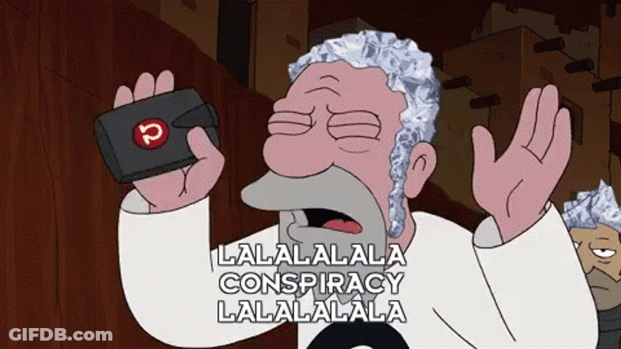 Tin Hat Futurama GIF