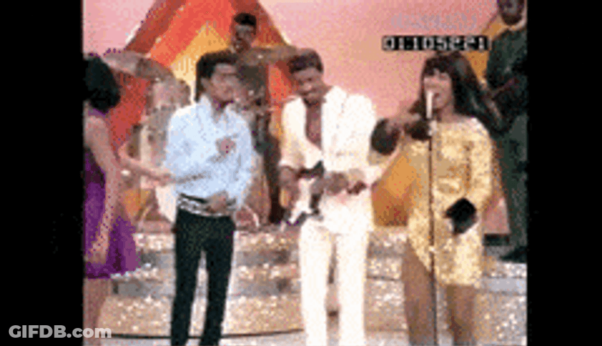 Tina And Ike Turner Sing And Dance Performance GIF