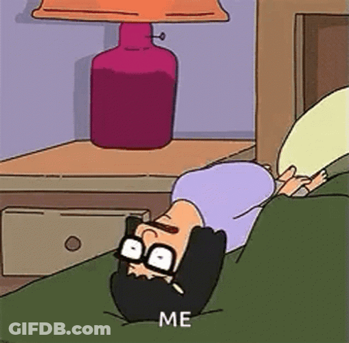 Tina Belcher Can't Sleep Wiggle GIF