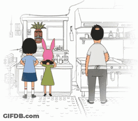 Tina Belcher Dancing Back GIF