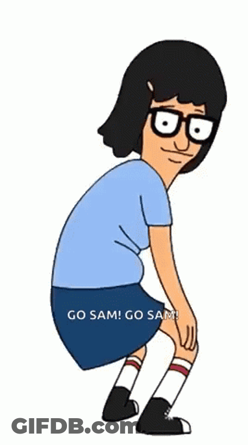 Tina Belcher Dancing Go Sam GIF