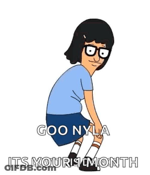Tina Belcher Dancing It's Your Month GIF
