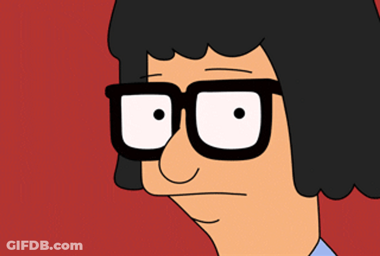 Tina Belcher Hangover Math GIF