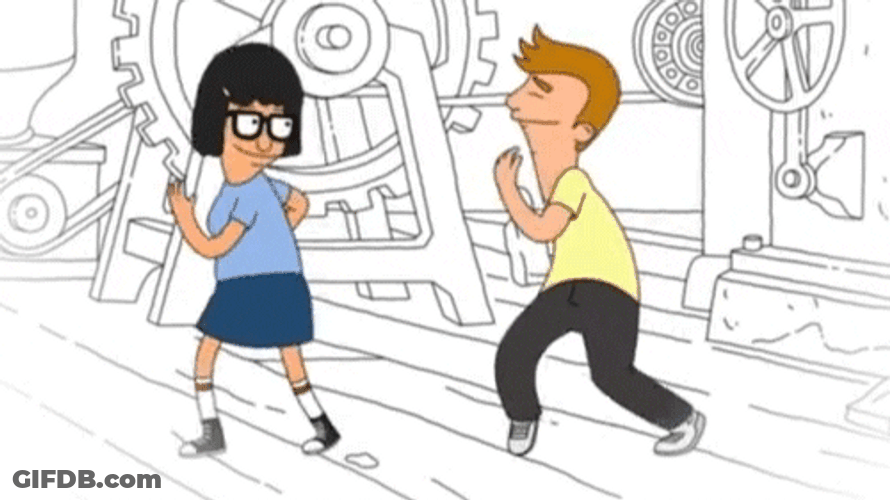 Tina Belcher Jimmy Dancing GIF