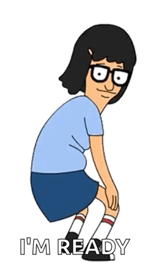 Tina Belcher Lets Do It I'm Ready GIF